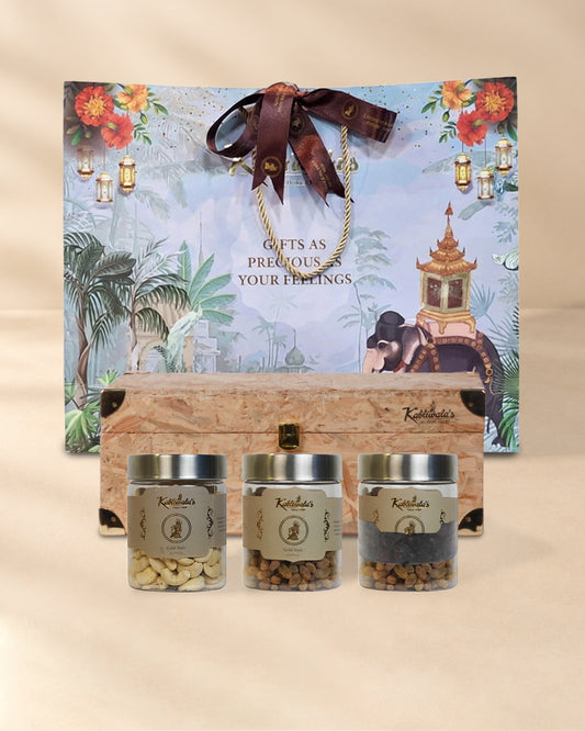 Lux-3 | Dry Fruit Gift Box | Kabliwalas