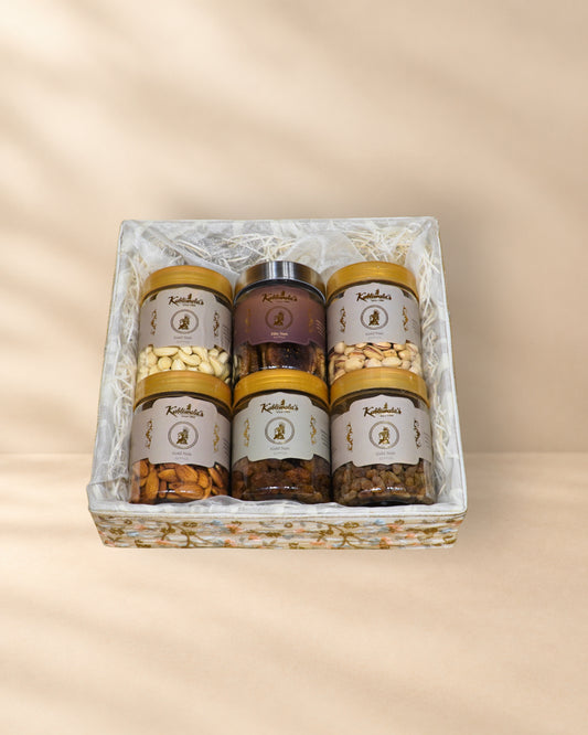 CTC-6 Mayuri | Personalized Dry Fruit Gift Box | Kabliwalas