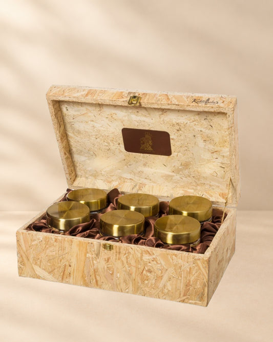 CTC-6 Lux Classic | Personalized Dry Fruit Gift Box | Kabliwalas