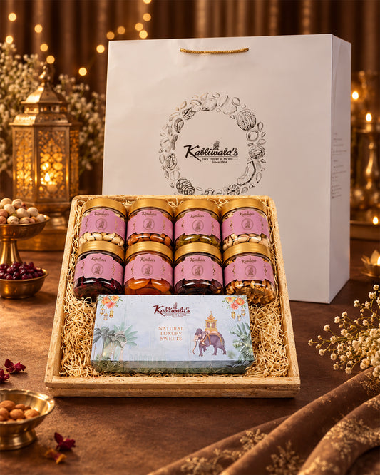 Navgarah | Dry Fruit Gift Box | Kabliwalas