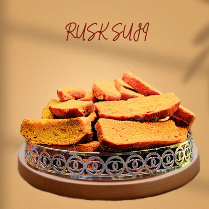 Cake Rusk With Egg