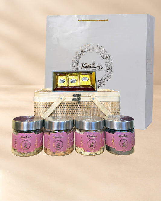 Picnic Basket | Dry Fruit Gift Set | Kabliwalas